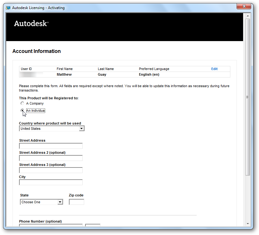 Autodesk autocad 2010 activation code free